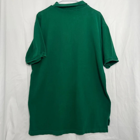 Men's U.S. Polo Assn. Polo Shirt XL Green White‎ Horse Preppy - Picture 2 of 7